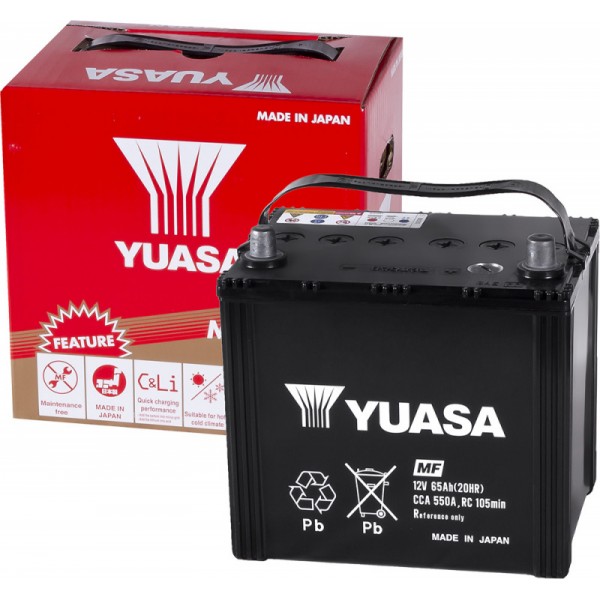 YUASA Black Edition 65 а/ч  80D23L    