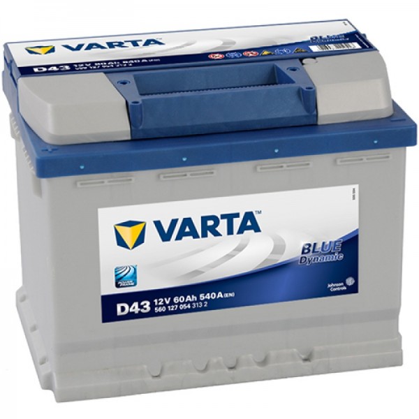 VARTA Blue Dynamic 60а/ч (D43) п.п.